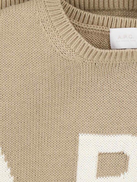 26SS 아페쎄 스웨터 WOASL M23009AAE Neutrals - A.P.C.