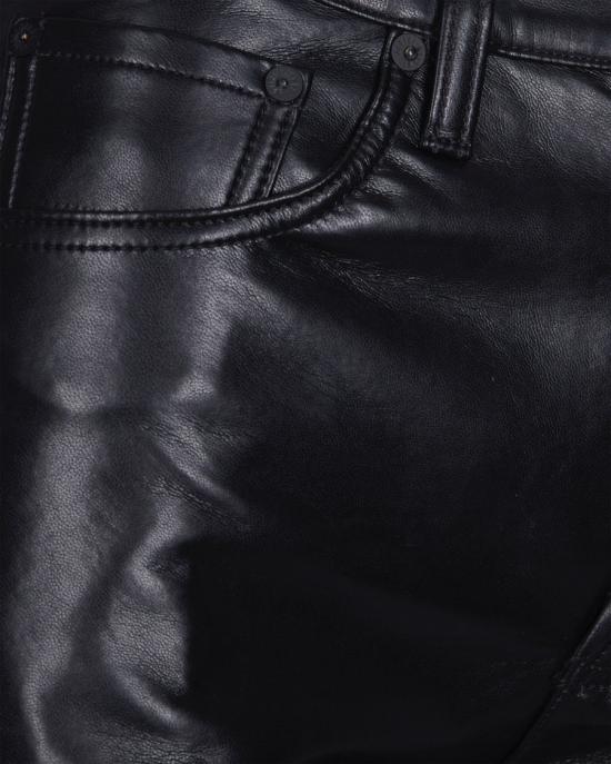 26SS 에이골디 가죽 팬츠 1450750 Black - AGOLDE