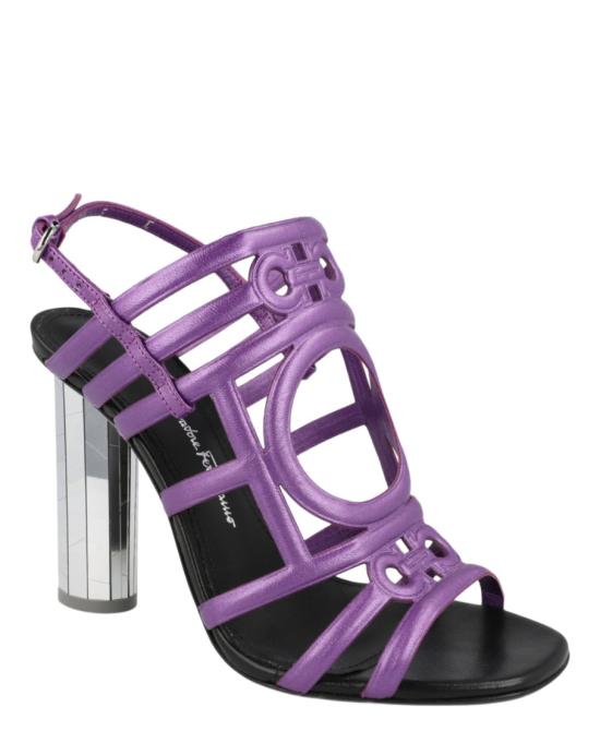  살바토레 페라가모 샌들 01C753 751037 1C 50011 10 5 Purple - SALVATORE FERRAGAMO
