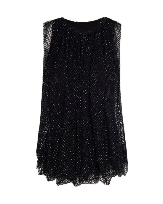 26SS 스포트막스 블라우스 6545629 Black