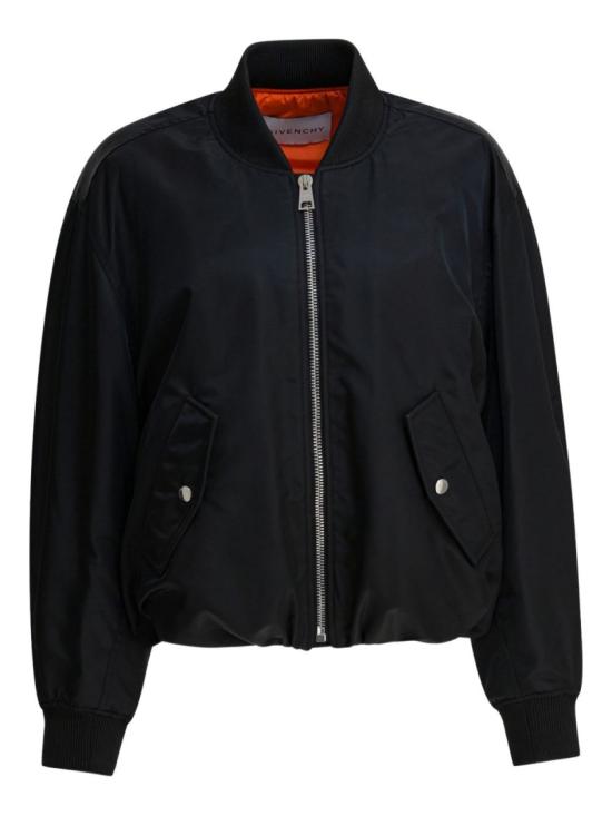 26SS 지방시 크롭 코쿤 나일론 봄버 자켓 BW00T114JD001 Black