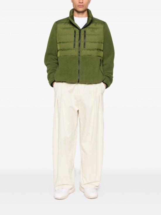 25FW 노스페이스 풀 집업 스탠드 칼라 플리스 자켓 NF0A8D0UBRI1 Green - NORTH FACE