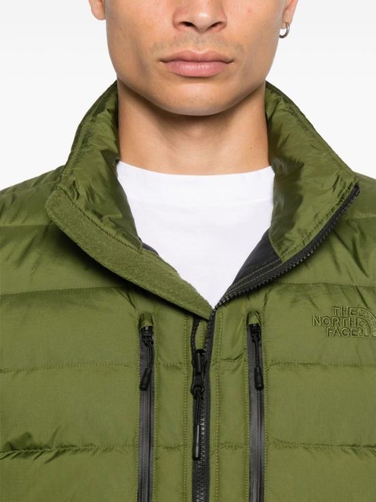 25FW 노스페이스 풀 집업 스탠드 칼라 플리스 자켓 NF0A8D0UBRI1 Green - NORTH FACE