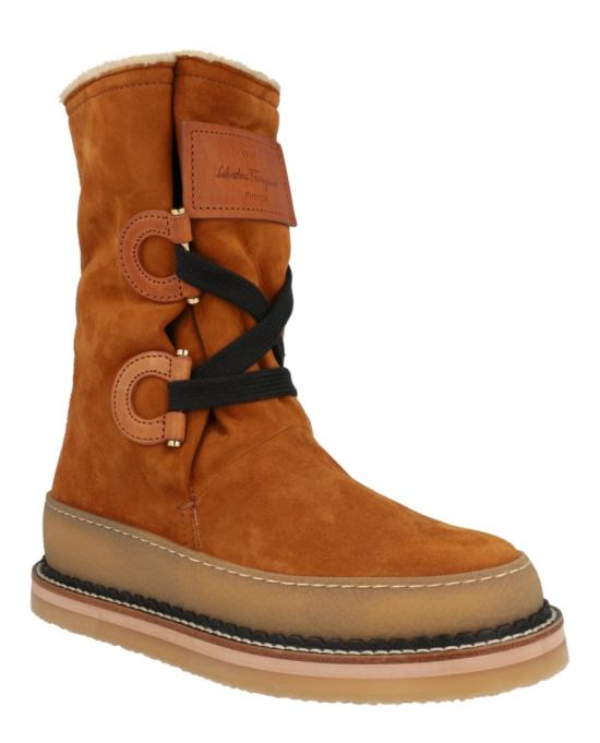  살바토레 페라가모 부츠 01D935 756750 1C 20051 7 Brown - SALVATORE FERRAGAMO