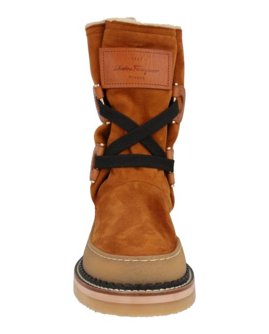  살바토레 페라가모 부츠 01D935 756750 1C 20051 7 Brown - SALVATORE FERRAGAMO