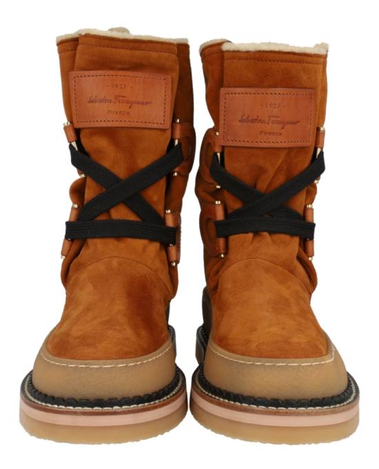  살바토레 페라가모 부츠 01D935 756750 1C 20051 7 Brown - SALVATORE FERRAGAMO
