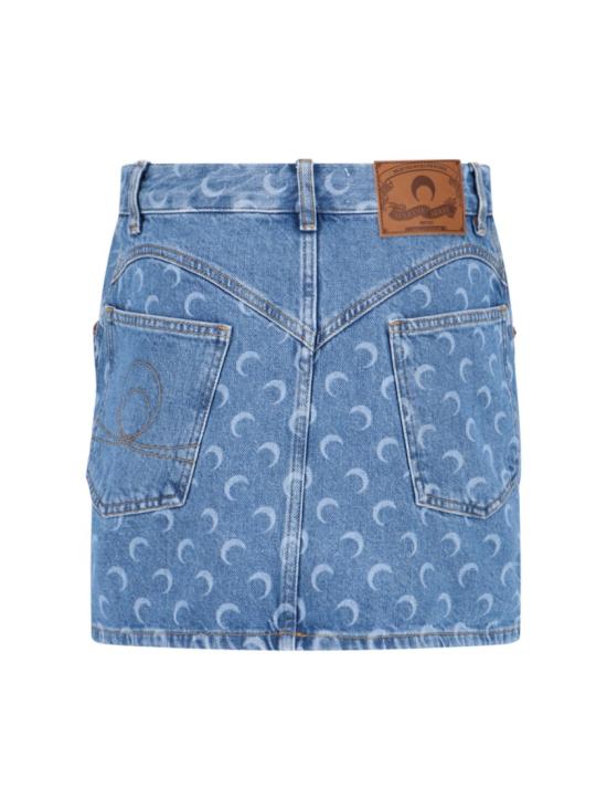 25FW 마린세르 데님 스커트 WSK057B CDEN0002BL05 Blue - MARINE SERRE