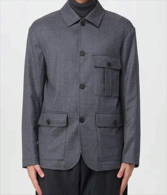 25FW 엠포리오 아르마니 자켓 EM003296 AF18507 O8019 Grey - EMPORIO ARMANI