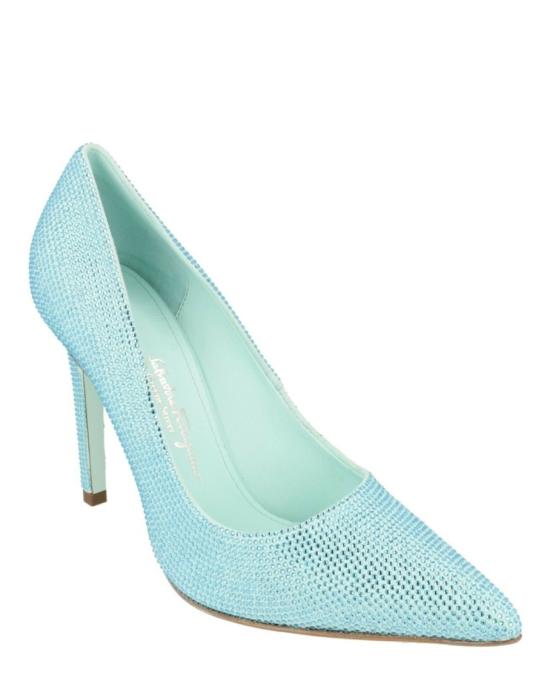  살바토레 페라가모 힐/펌프스 01D270 757263 1C 40347 9 Blue - SALVATORE FERRAGAMO