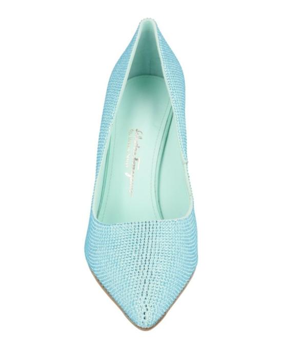  살바토레 페라가모 힐/펌프스 01D270 757263 1C 40347 9 Blue - SALVATORE FERRAGAMO