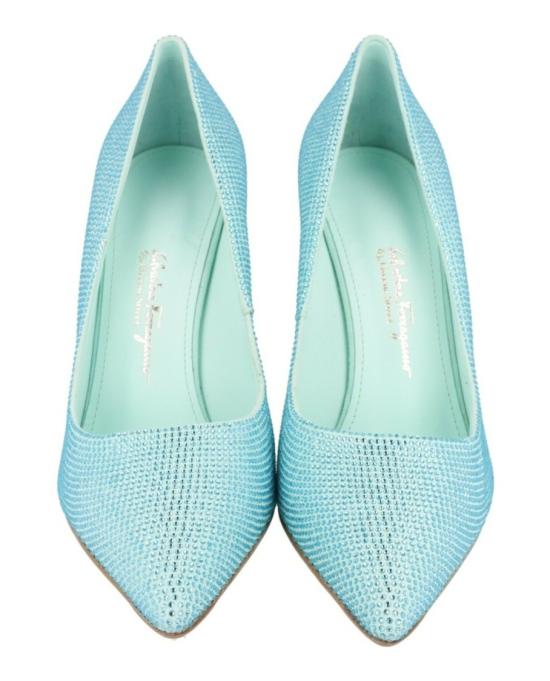  살바토레 페라가모 힐/펌프스 01D270 757263 1C 40347 9 Blue - SALVATORE FERRAGAMO