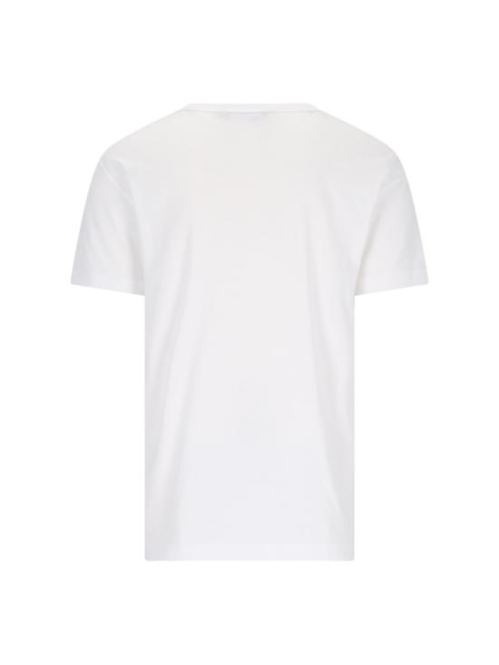 26SS 돌체앤가바나 로고 코튼 티셔츠 G8PT1T G7F2IW0800 White - DOLCE & GABBANA