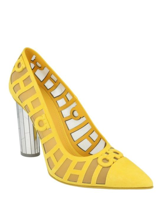  살바토레 페라가모 힐/펌프스 01C776 748886 1C 70004 10 Yellow - SALVATORE FERRAGAMO