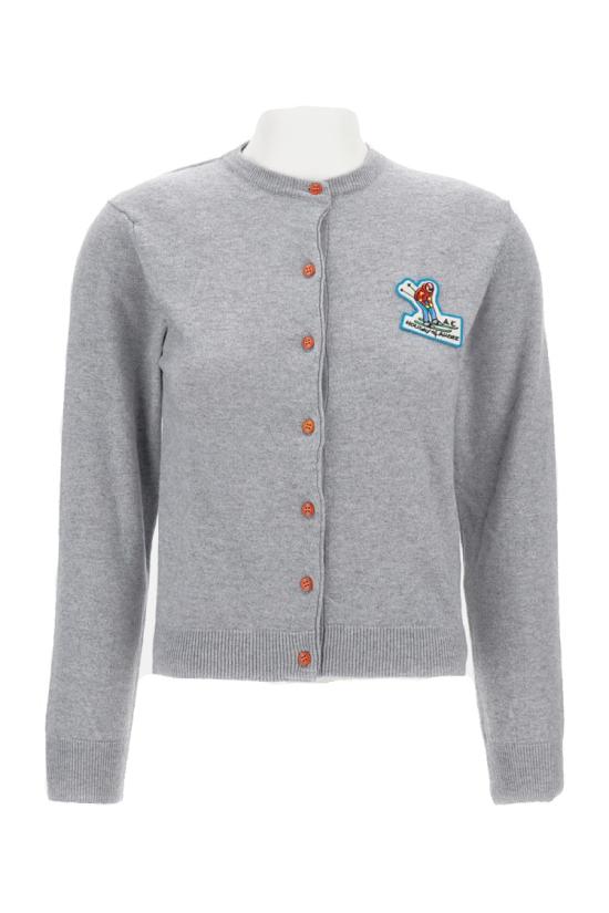 25FW 알레산드로 엔리케즈 가디건 KN23S003WOV Grey