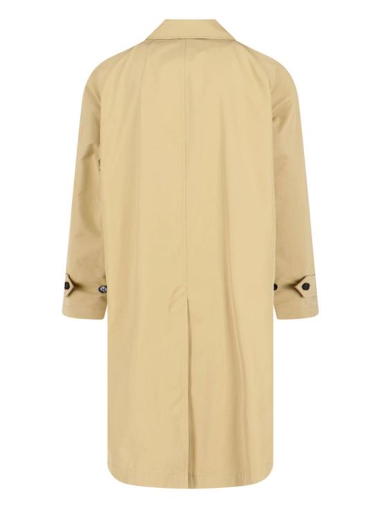 26SS 버버리 롱 코튼 카 코트 8117516C2981 Neutrals - BURBERRY
