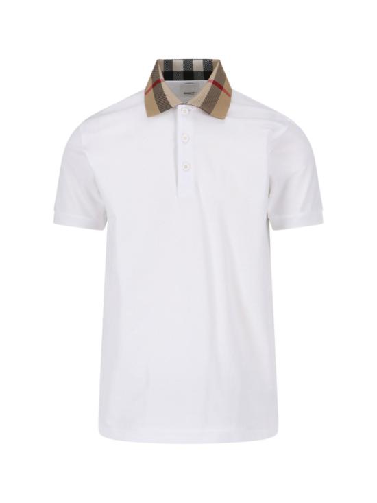 26SS 버버리 코튼 폴로 셔츠 8071621A1464 White
