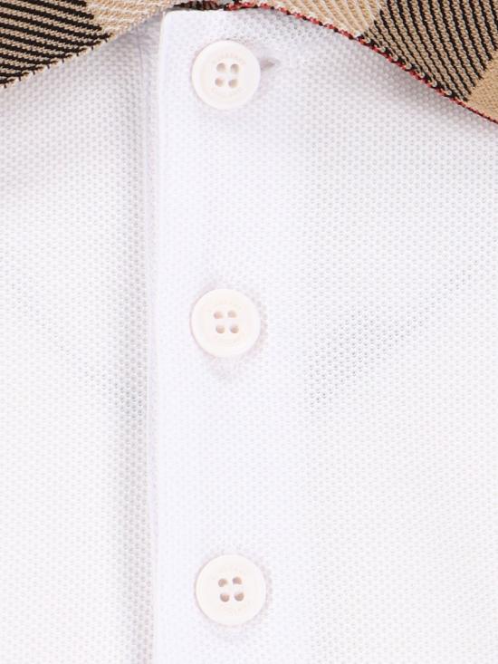26SS 버버리 코튼 폴로 셔츠 8071621A1464 White - BURBERRY