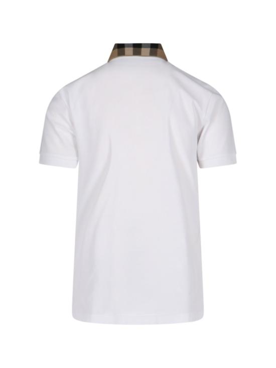 26SS 버버리 코튼 폴로 셔츠 8071621A1464 White - BURBERRY