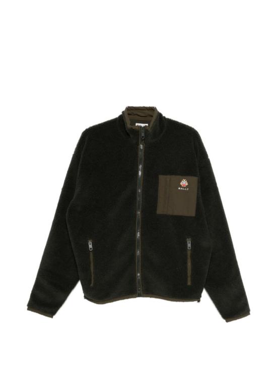 25FW 발리 집업 니트 MOU0BY NY334 U6A6 Black