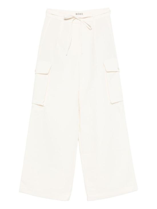 25FW 로에 스트레이트 팬츠 41630030 White