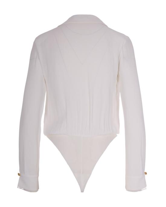 26SS 엘리자베타프랜치 바디수트 티셔츠 3648474 White - ELISABETTA FRANCHI