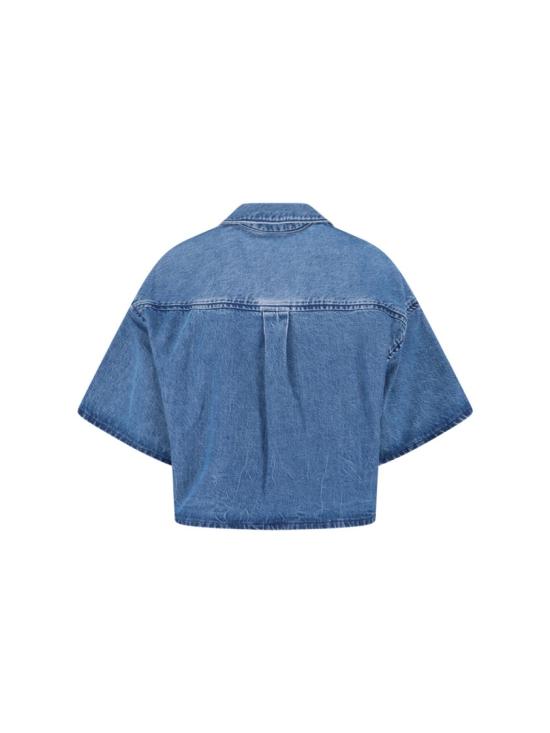 26SS 알렉산더 왕 데님 셔츠 4DC1261938400C Blue - ALEXANDER WANG