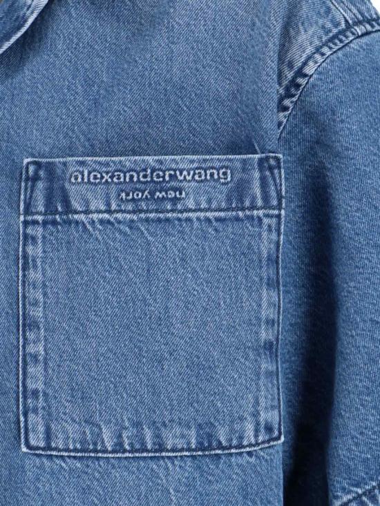 26SS 알렉산더 왕 데님 셔츠 4DC1261938400C Blue - ALEXANDER WANG