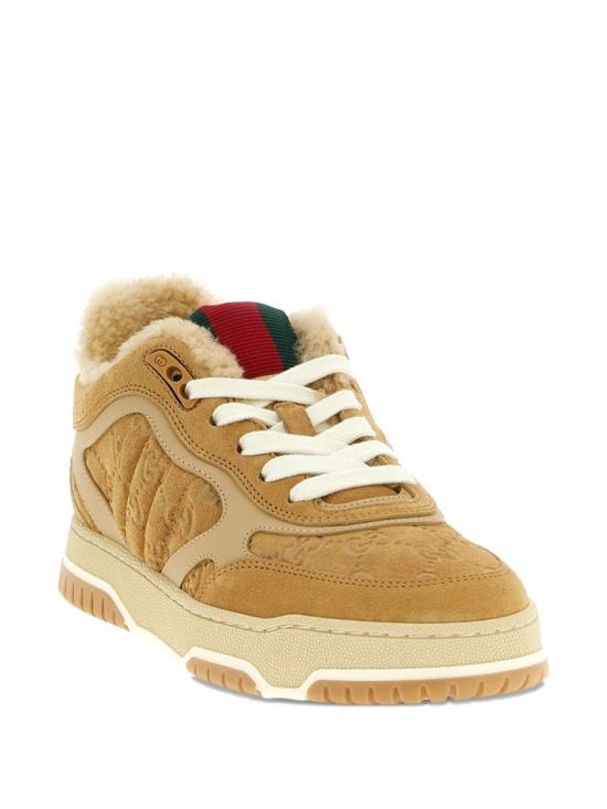 25FW 구찌 리웹 스니커즈 838883AAE509558 Brown - GUCCI
