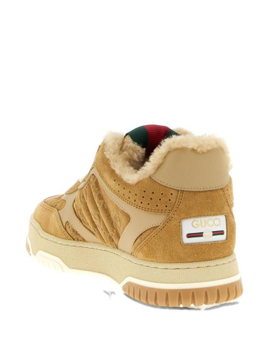 25FW 구찌 리웹 스니커즈 838883AAE509558 Brown - GUCCI