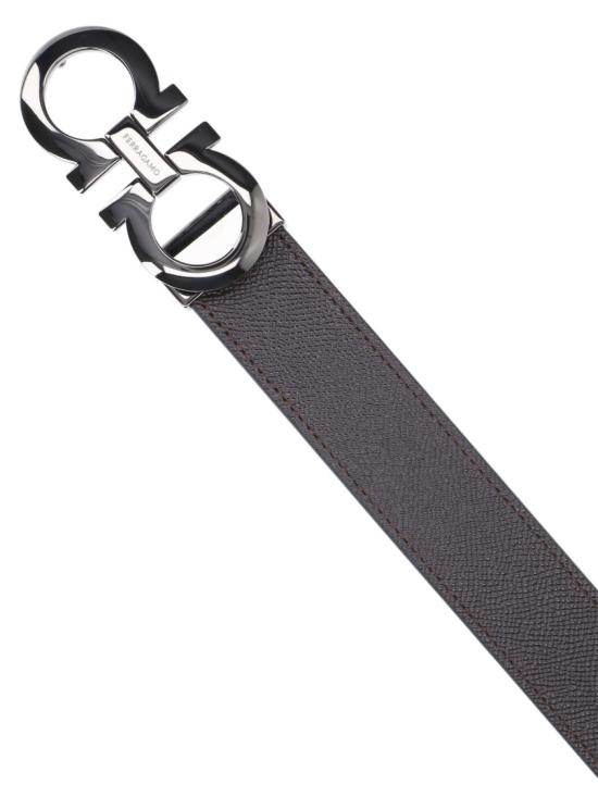 26SS 살바토레 페라가모 가죽 벨트 689112085 Black - SALVATORE FERRAGAMO