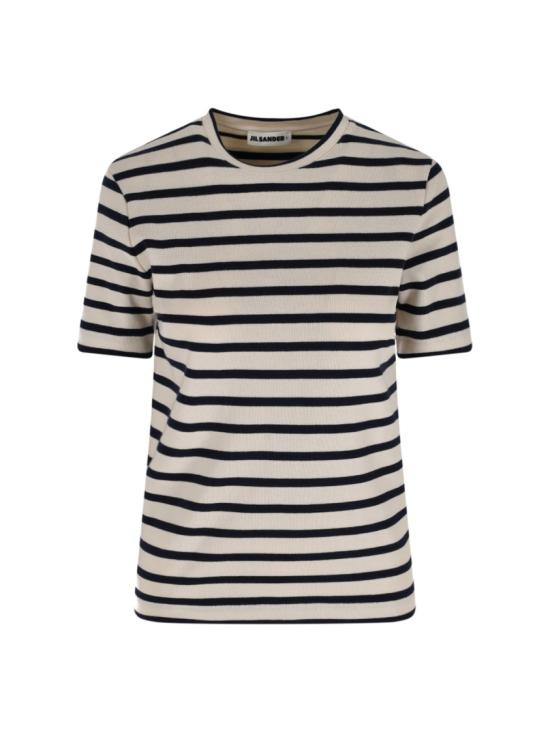 26SS 질샌더 반팔 티셔츠 J40GC0111 J46497124 Neutrals