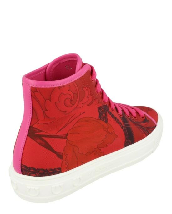  살바토레 페라가모 스니커즈 030245 751602 1C 60028 10 Red - SALVATORE FERRAGAMO