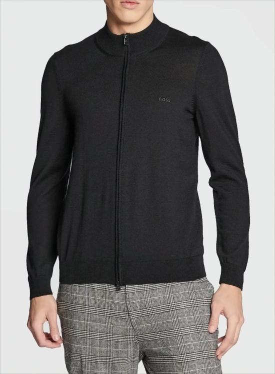 25FW 보스 스웨터 50476347 BALONSO L 001 Black - BOSS