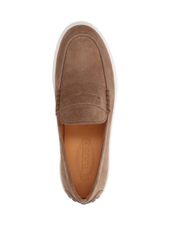 26SS 토즈 스웨이드 로퍼 XXM04L00640RE0S818 Brown - TODS