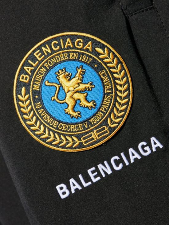 25FW 발렌시아가 트레이닝/조거 팬츠 838819TRO311000 Black - BALENCIAGA