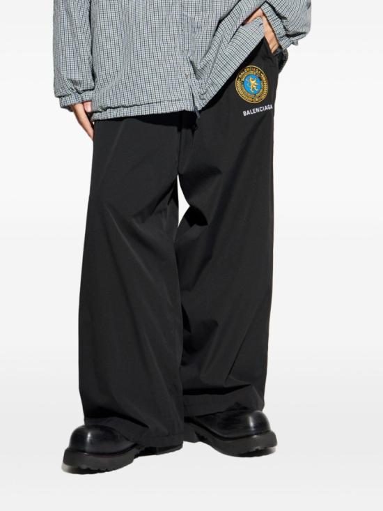 25FW 발렌시아가 트레이닝/조거 팬츠 838819TRO311000 Black - BALENCIAGA