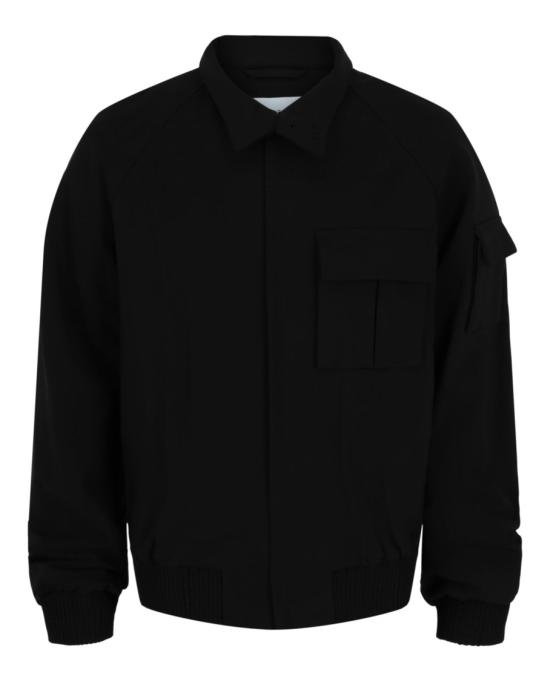  살바토레 페라가모 봄버 자켓 143915 773092 00002 52 Black