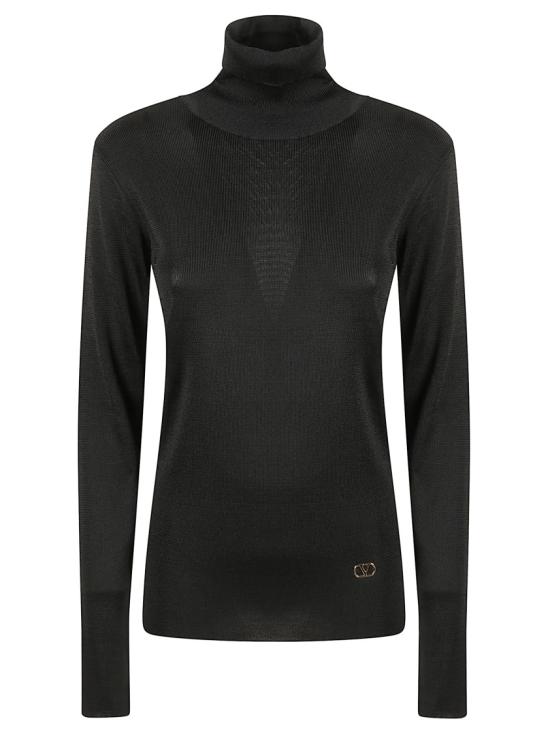 25FW 발렌티노 가라바니 터틀넥 7V0KC35TB5R 0NO Black