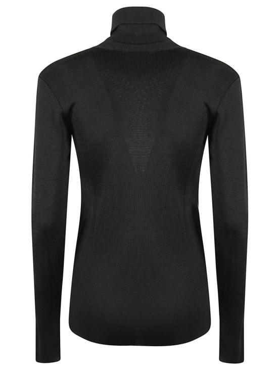 25FW 발렌티노 가라바니 터틀넥 7V0KC35TB5R 0NO Black - VALENTINO GARAVANI