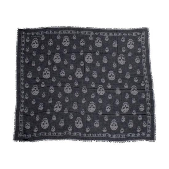 25FW 알렉산더 맥퀸 머플러/스카프 8078894943Q1061 Black - ALEXANDER MCQUEEN