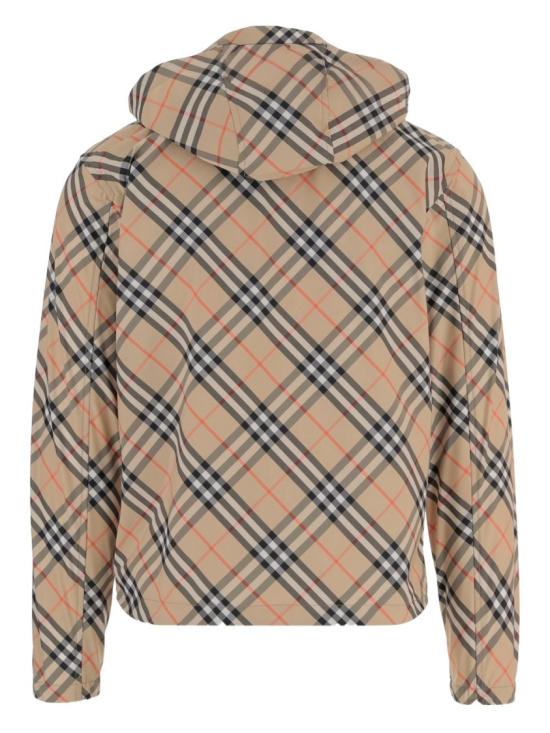 26SS 버버리 체크 나일론 바람막이 자켓 8121319B9368 Neutrals - BURBERRY