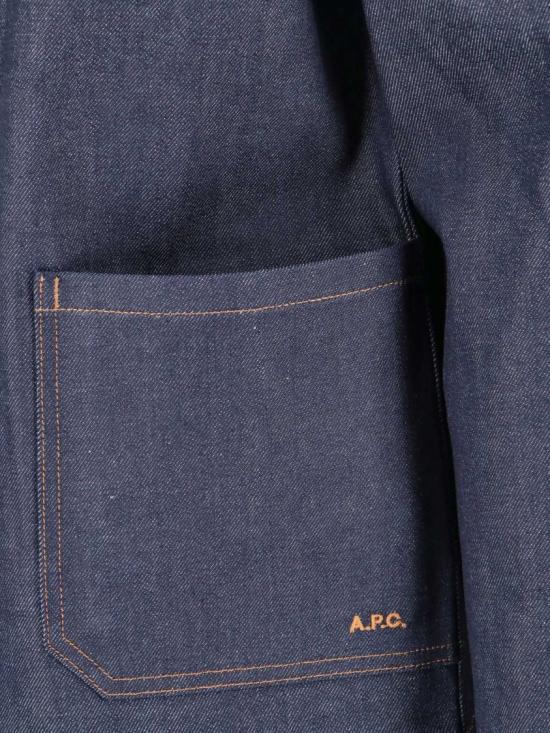 26SS 아페쎄 데님 셔츠 COZZI H03205IAI Blue - A.P.C.