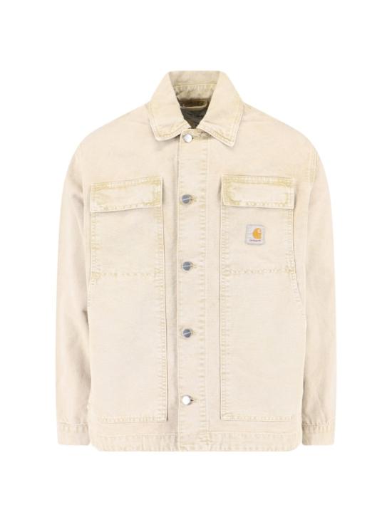 25FW 칼하트 WIP OG 아크틱 디어본 캔버스 12온즈 자켓 I03581707E5F Neutrals
