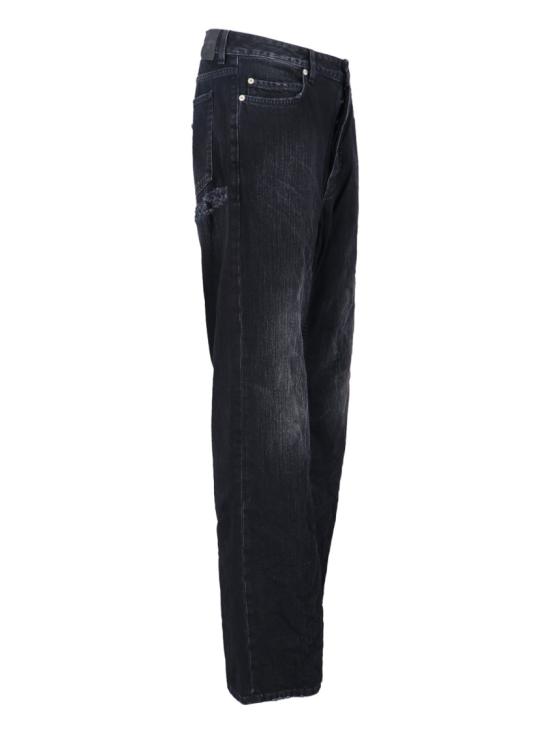 25FW 발렌시아가 데님 팬츠 851352 TTW671037 Black - BALENCIAGA