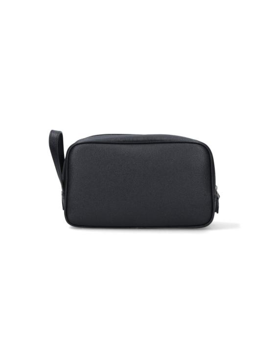 26SS 돌체앤가바나 Sicily calfskin necessaire 파우치 BT3310 BG66280999 Black - DOLCE & GABBANA