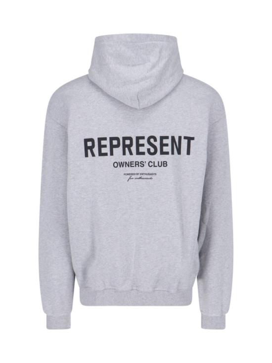 26SS 리프레젠트 후드 티셔츠 OCM41113158 Grey - REPRESENT