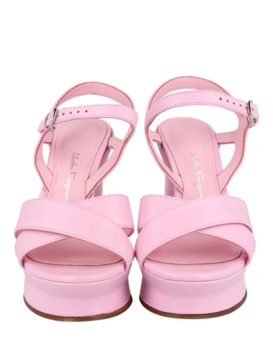  살바토레 페라가모 샌들 01E555 763433 1C 50007 7 5 Pink - SALVATORE FERRAGAMO