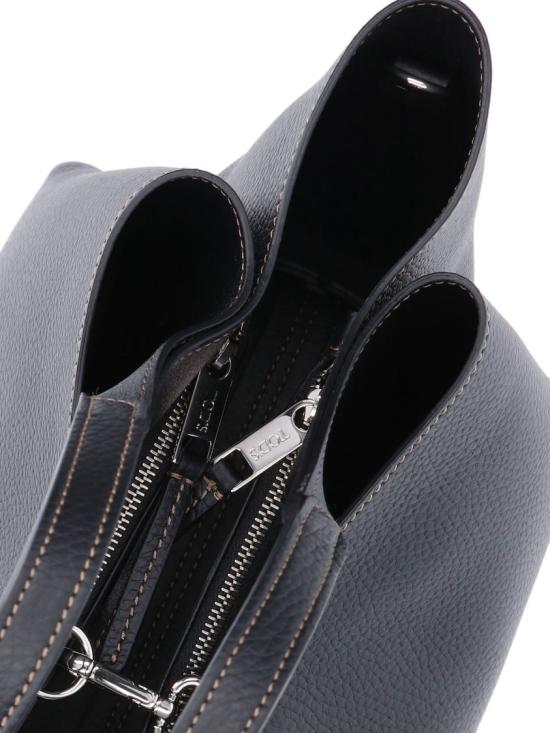 26SS 토즈 미니 토트백 XBWAPAFL100QRIB999 Black - TODS