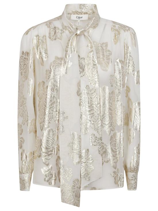 25SS 끌로에 블라우스 CH25SHT02413103 White