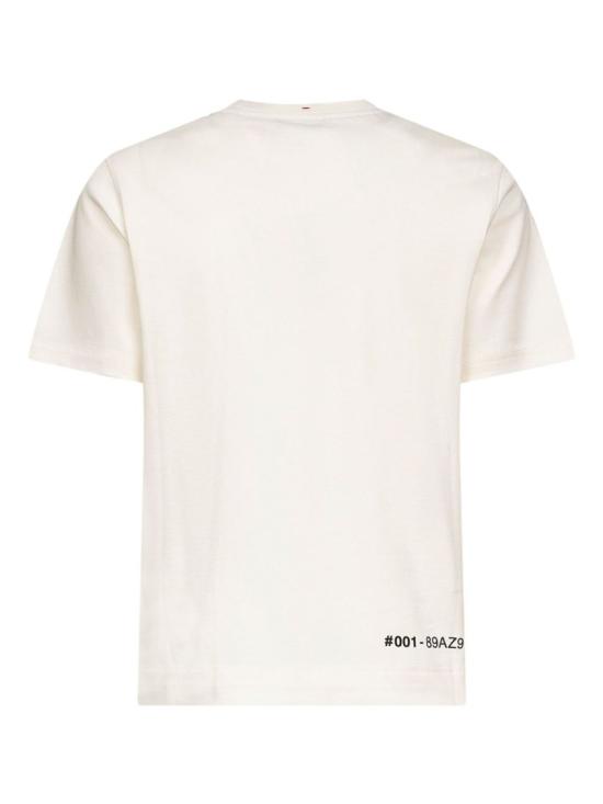 25FW 몽클레어 반팔 티셔츠 K20978C0001189AZ9041 Neutrals - MONCLER